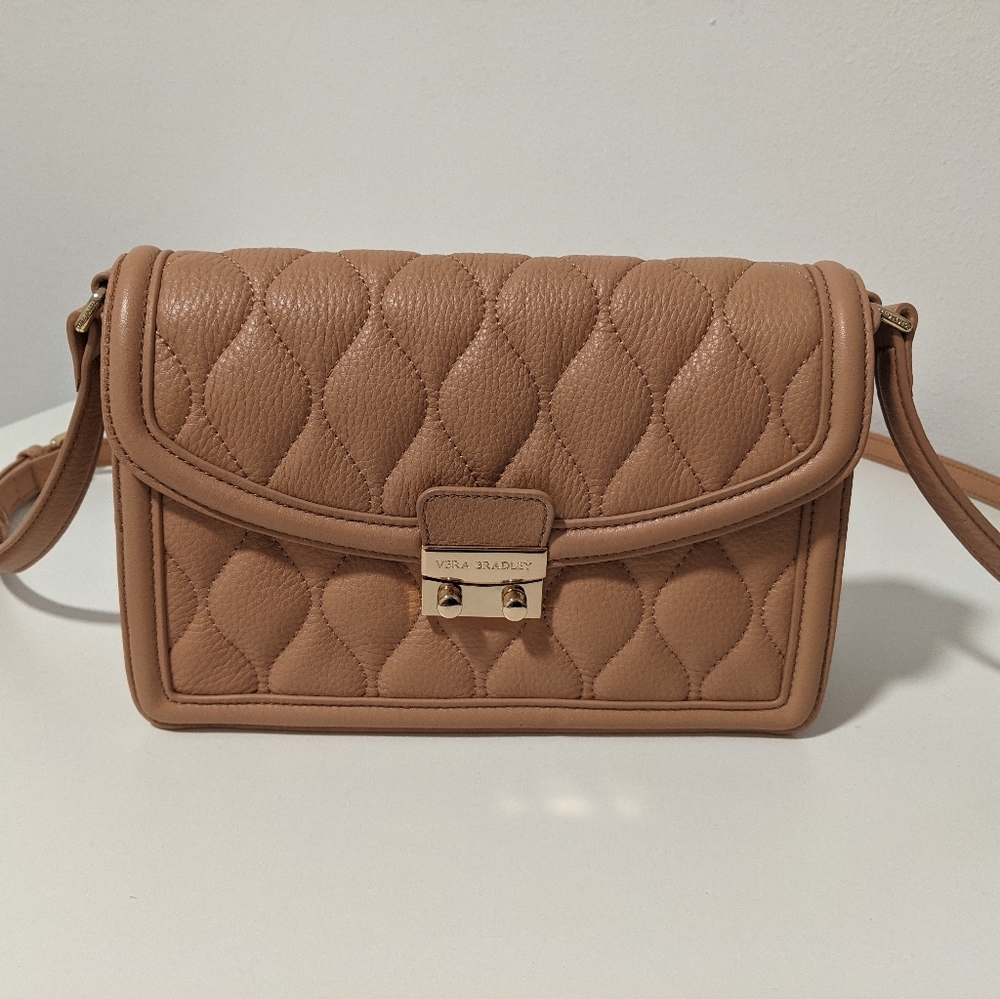 Vera Bradley Quilted Leather Tess Crossbody bag